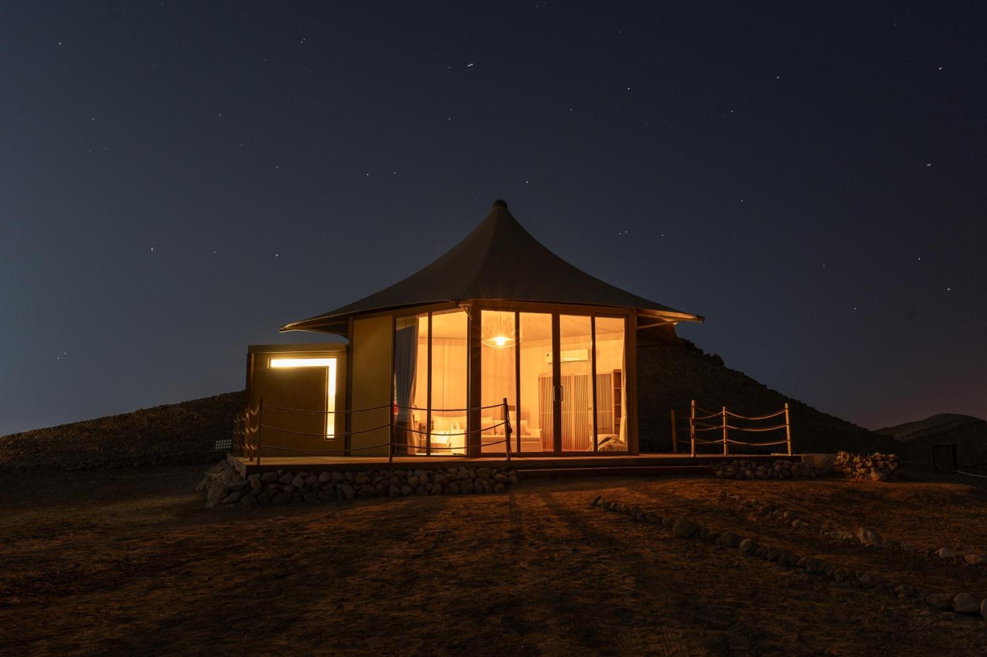 Pura Eco Retreat, Jebel Hafit Desert Park Al-Ajn Zewnętrze zdjęcie